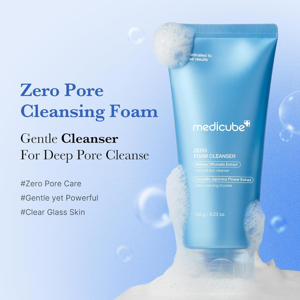 Medicube Zero Foam Cleanser Gentle Pore Care Cleanser 120g KPG BEAUTY Medicube