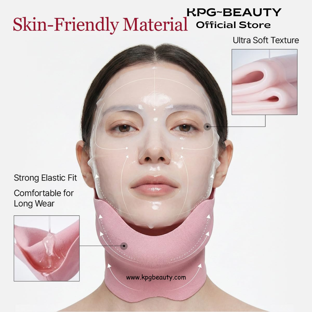 ROUND LAB Camellia Deep Collagen Firming Face Mask Gift Set, Collagen Elasticity Mask & V Lifting Care Mask (4+4), Skin Recovery and Firm-Looking Care, Glass Skin Discovery Kit, Korean Skincare Round Lab