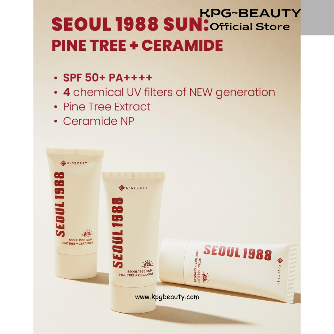 K-SECRET SEOUL 1988 Sun : Pine Tree + Ceramide, 50ml KSecret