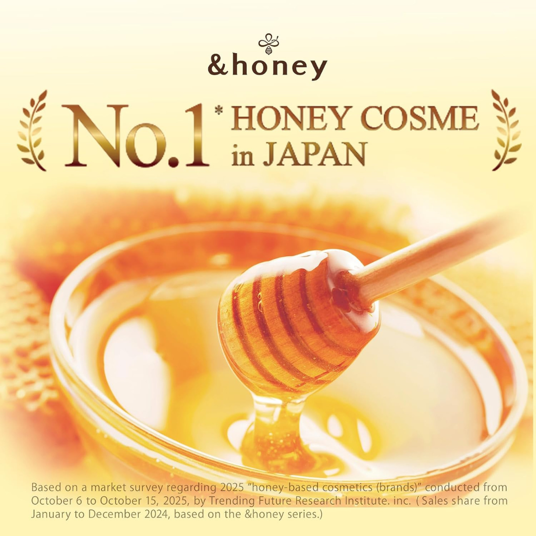 &honey Melty Moist Repair Shampoo & Conditioner Set 440ml + 450g KPG BEAUTY &honey