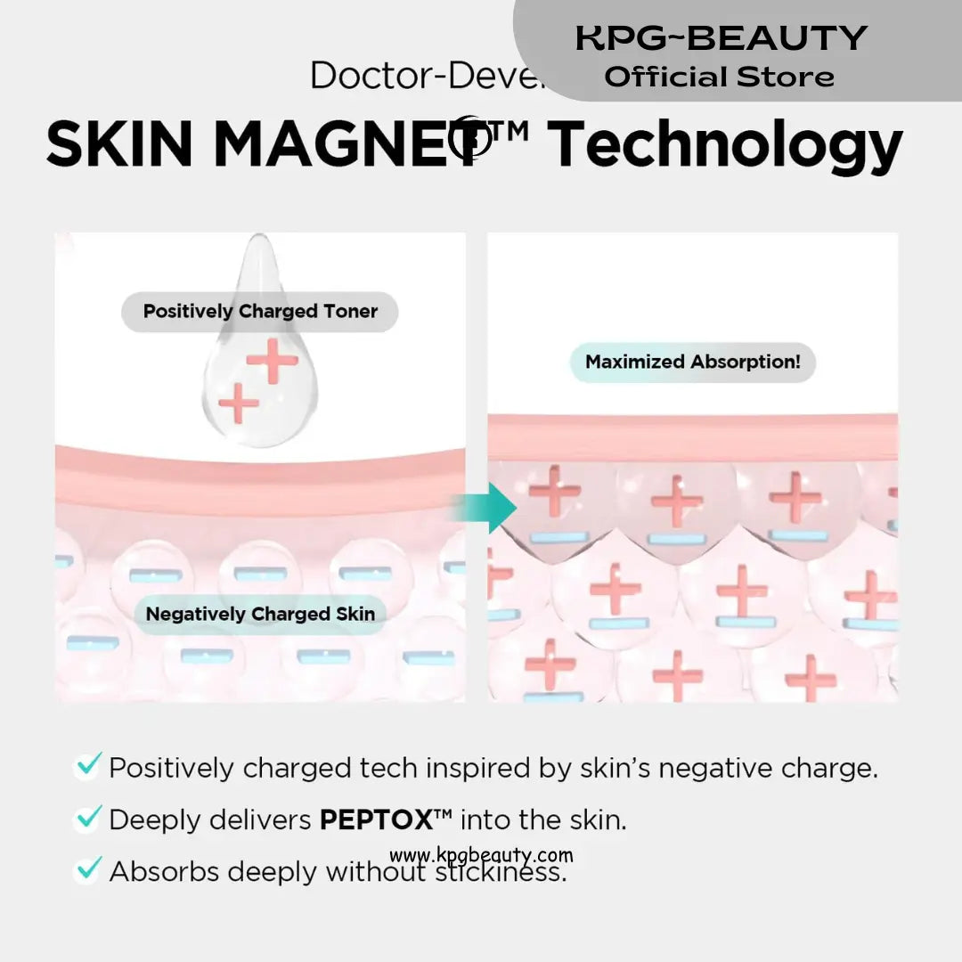 Dr.nineteen V.Peptox Jelly Tonerㅣ13 Peptides 25,000ppm + 10 Hyaluronic Acid(HA) + ExosomeㅣEssence Toner for Pore Tightening & CoolingㅣK-Skincare 150 ML KPG BEAUTY Dr.nineteen