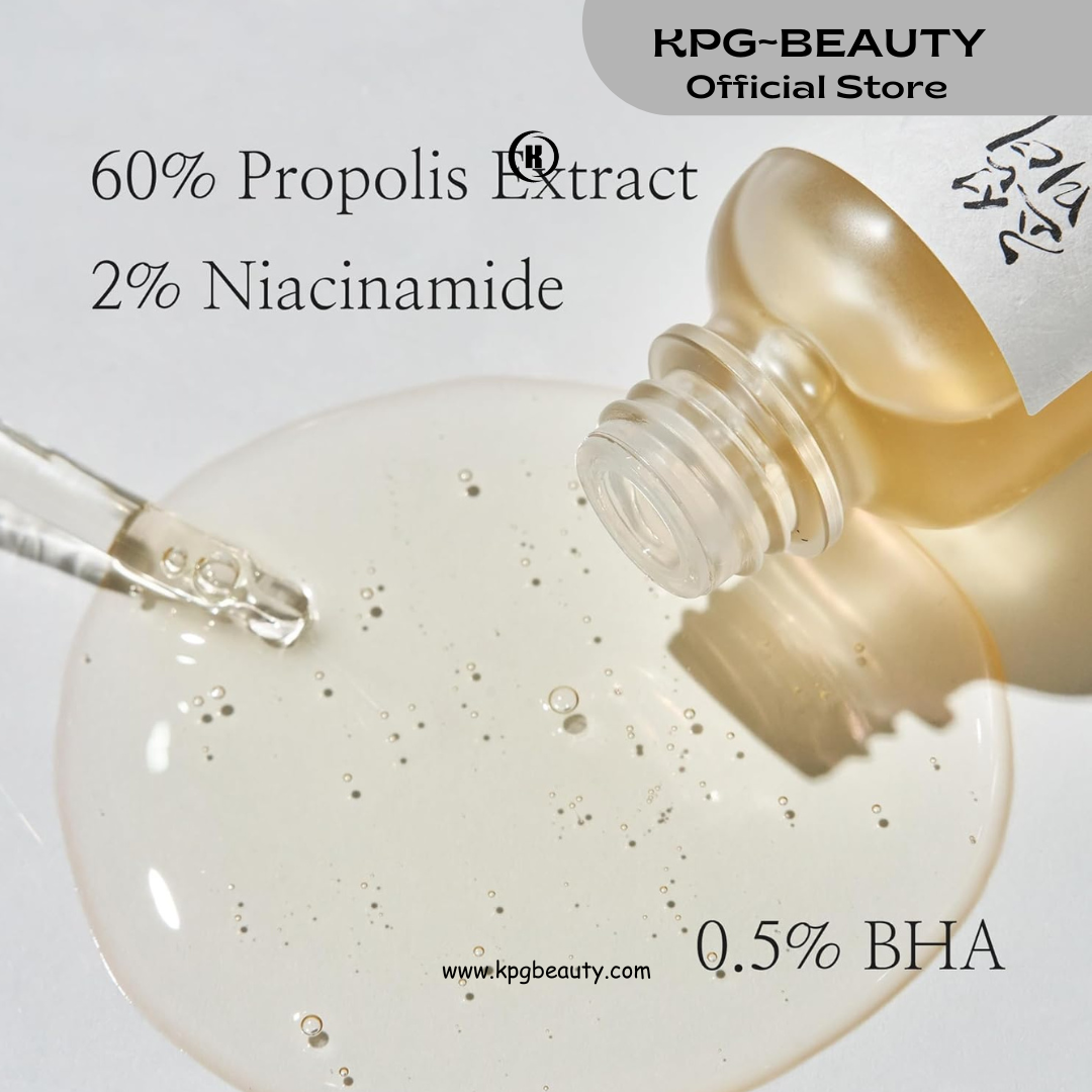 Beauty of Joseon Glow Serum Propolis and Niacinamide Hydrating Facial Soothing Moisturizer for Irritated Uneven Skin Tone, Korean Skin Care, 60ml