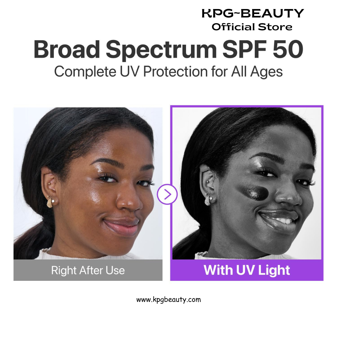 numbuzin No.9 Sunscreen | Super Defense Glow Sunscreen | Broad Spectrum SPF 50 | For All Skin Types & Skin Tones | Glowing, Dewy Finish, Water-Resistant | No White Cast, Korean Skincare | 1.69 fl. oz. Numbuzin
