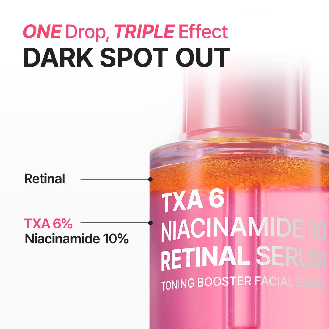 PURITO TXA 6% + Niacinamide 10% Facial Serum | for Dark Spots, Hyperpigmentation, Uneven Skin Tone | High-Concentration Tranexamic Acid | Korean Skincare, 30mL Purito Seoul