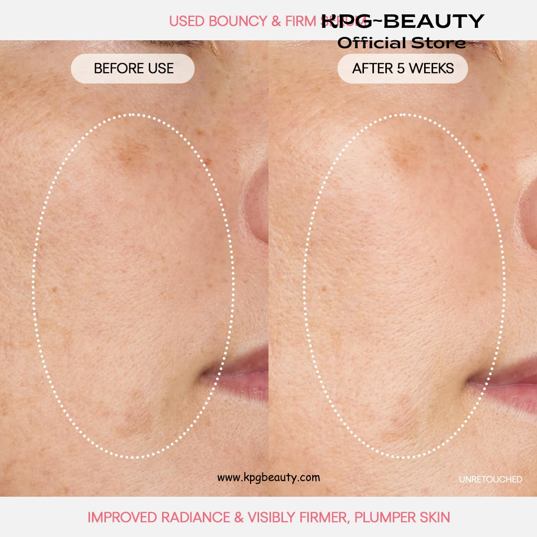 LANEIGE Bouncy & Firm Serum 30ml: Korean Slow Aging Collagen Serum with Peptides for Plumping, Firming, & Hydrating LANEIGE