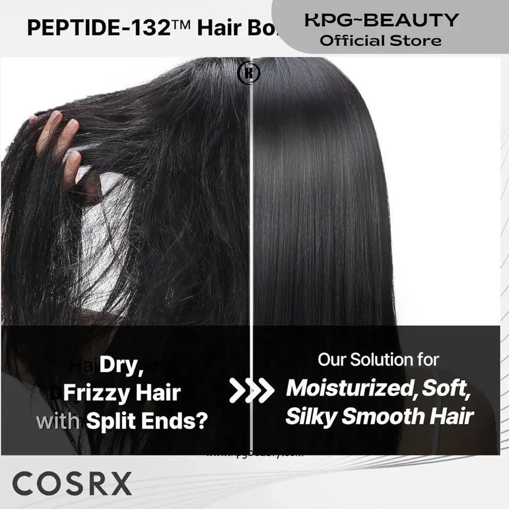 COSRX PEPTIDE 132 Hair Bonding Oil Serum, effective for repairing split ends.