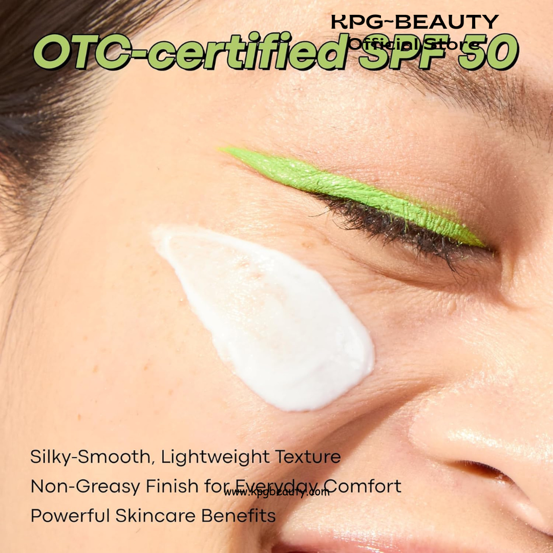 TONYMOLY Green Tea Korean Sunscreen SPF 50+ PA++++ — No White Cast, Lightweight Face Sunscreen for All Skin Tones, Hydrating with Niacinamide, Panthenol & Hyaluronic Acid, 1.69 fl oz TonyMoly
