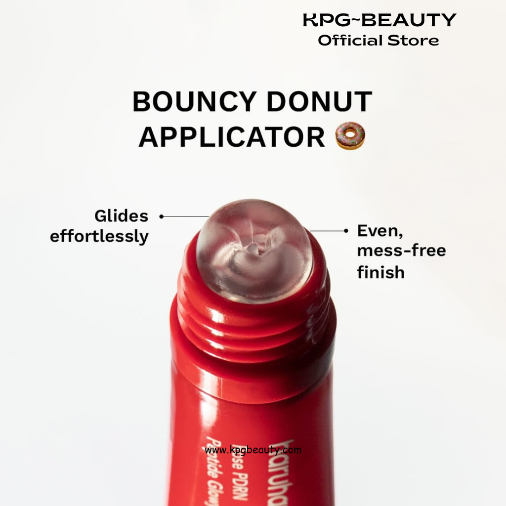 haruharu wonder Rose PDRN Peptide Glowy Balm, Instant Moisture, Repairs Dry Cracked Lips, 24HR Moisture, No Waxy Finish, Vegan, Silicon Free, Micro Plastic Free, Tint-free, 10ML HARUHARU WONDER