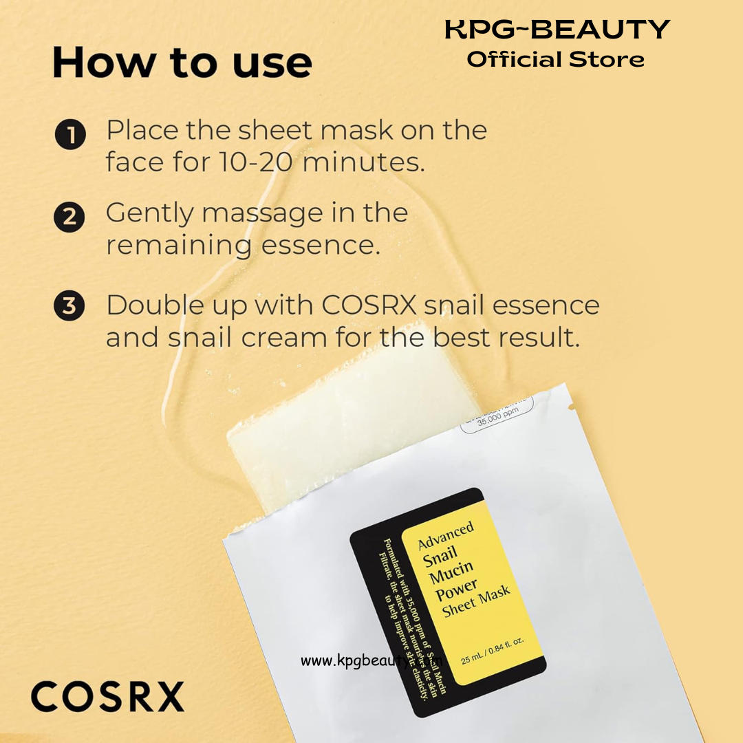 COSRX Snail Mucin Sheet Mask 10EA + Hydrogel Collagen Mask 3EA- Self Care, Stocking Stuffers, Travel Essentials, Gifts for Women, Face Masks for Dry Skin, Korean Skin Care COSRX
