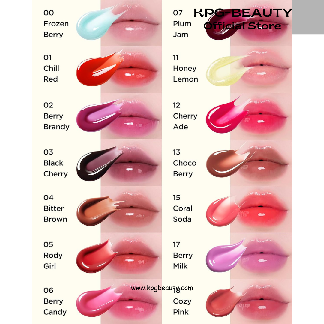 TOCOBO Juicy Berry Plumping Lip Oil 18 Cozy Pink (Muted Rose) – Korean Vegan Tinted Gloss with Volufiline™ | Universal MLBB, Silicone Tip, Non-Sticky, 0.12 fl.oz Tocobo