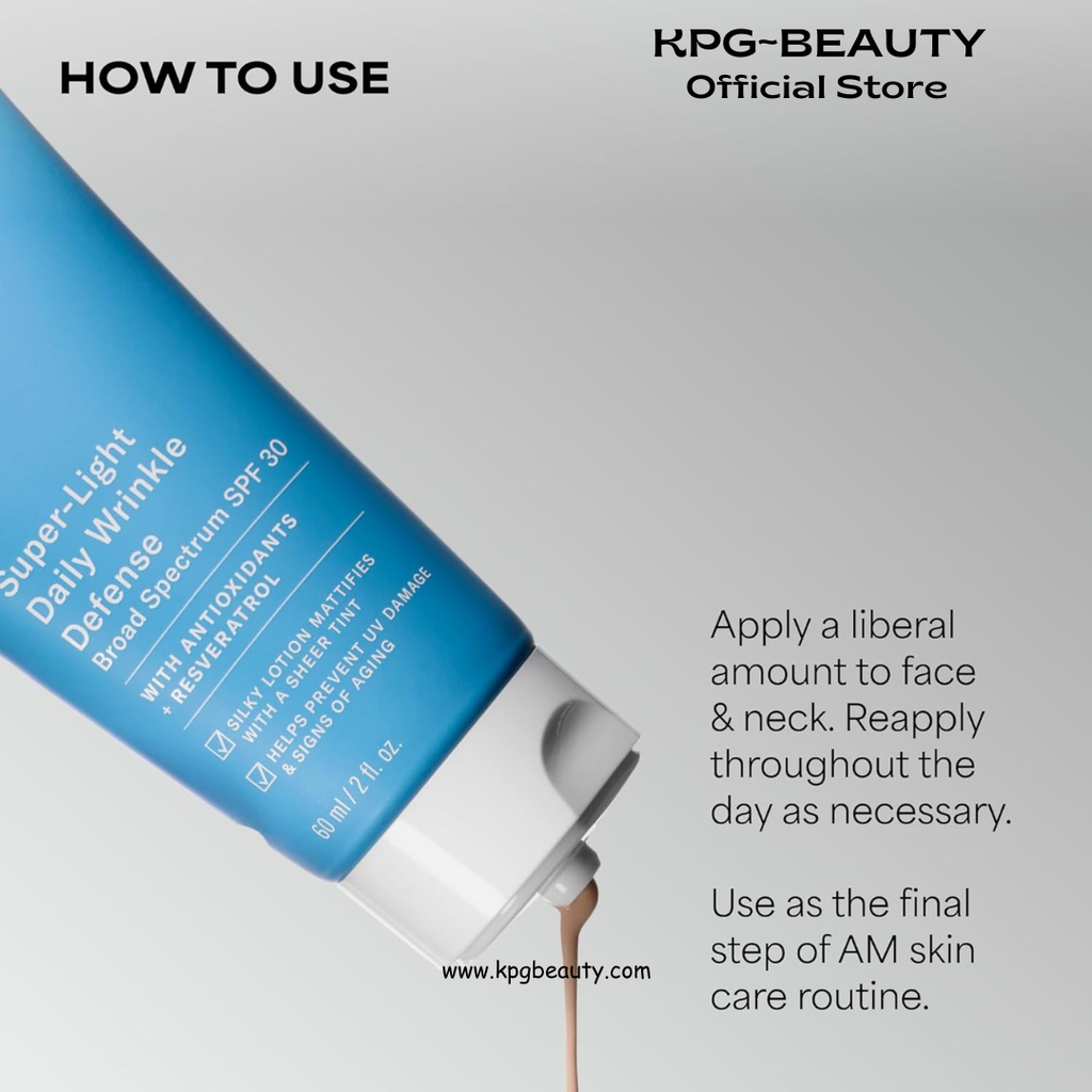 Paula's Choice RESIST Super-Light Daily Wrinkle Defense Mineral Sunscreen, SPF 30 Face Sunscreen for Oily Skin, Matte Tinted Face Moisturizer, UVA/UVB Protection, Fragrance-Free 60ML Paula’s Choice
