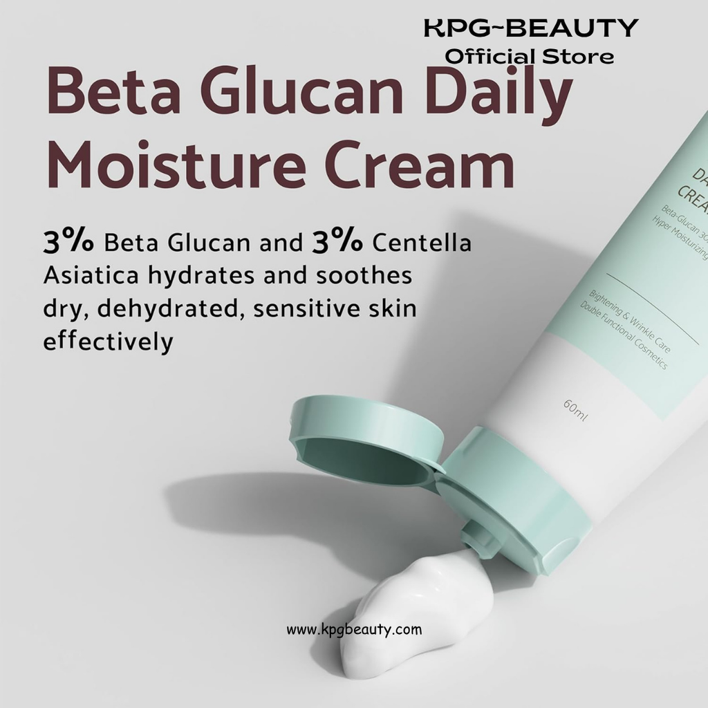 UNIK Beta-Glucan Edition Skincare Set (Cream 2.02 fl.oz. & Mini Serum 0.51 fl.oz.) - Featuring the Powerful Beta-Glucan to Moisturize, Revitalize, and Reinforce the Skin with EWG-Green Ingredients IUNIK