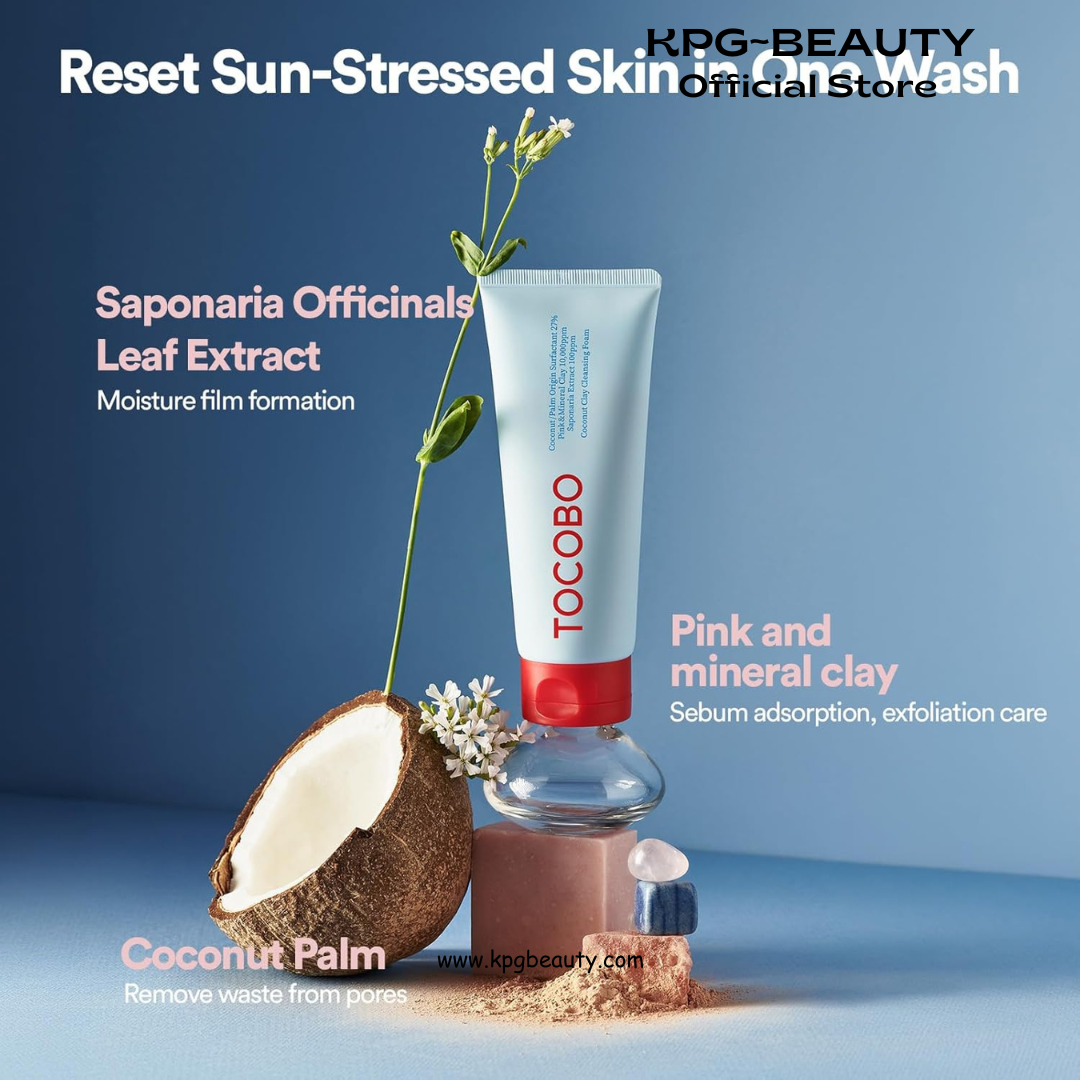 TOCOBO Korean Skincare Clay Cleansing foam 150 ml Tocobo
