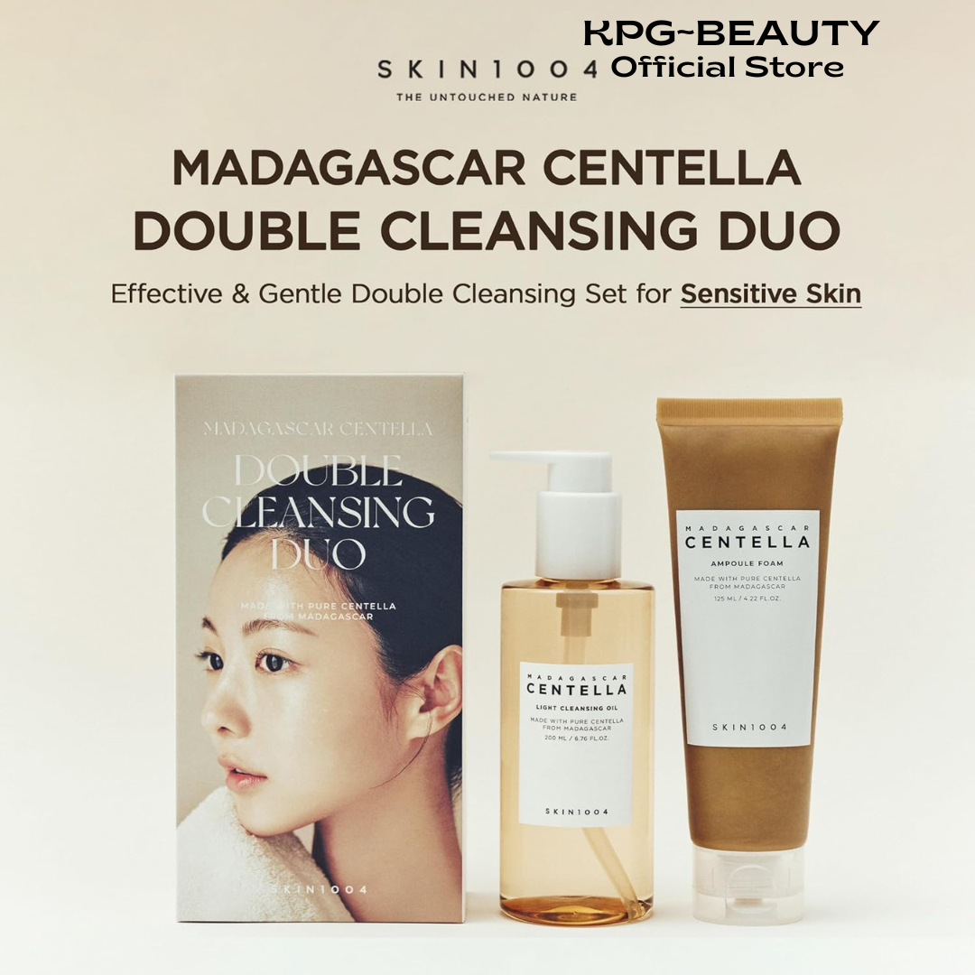 SKIN1004 Centella Double Cleansing Duo Cleansing Oil & Foam Set KPG BEAUTY SKIN1004