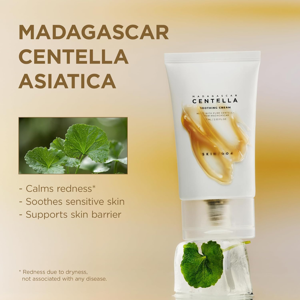 SKIN1004 Madagascar Centella Soothing Cream 75ml KPG BEAUTY SKIN1004