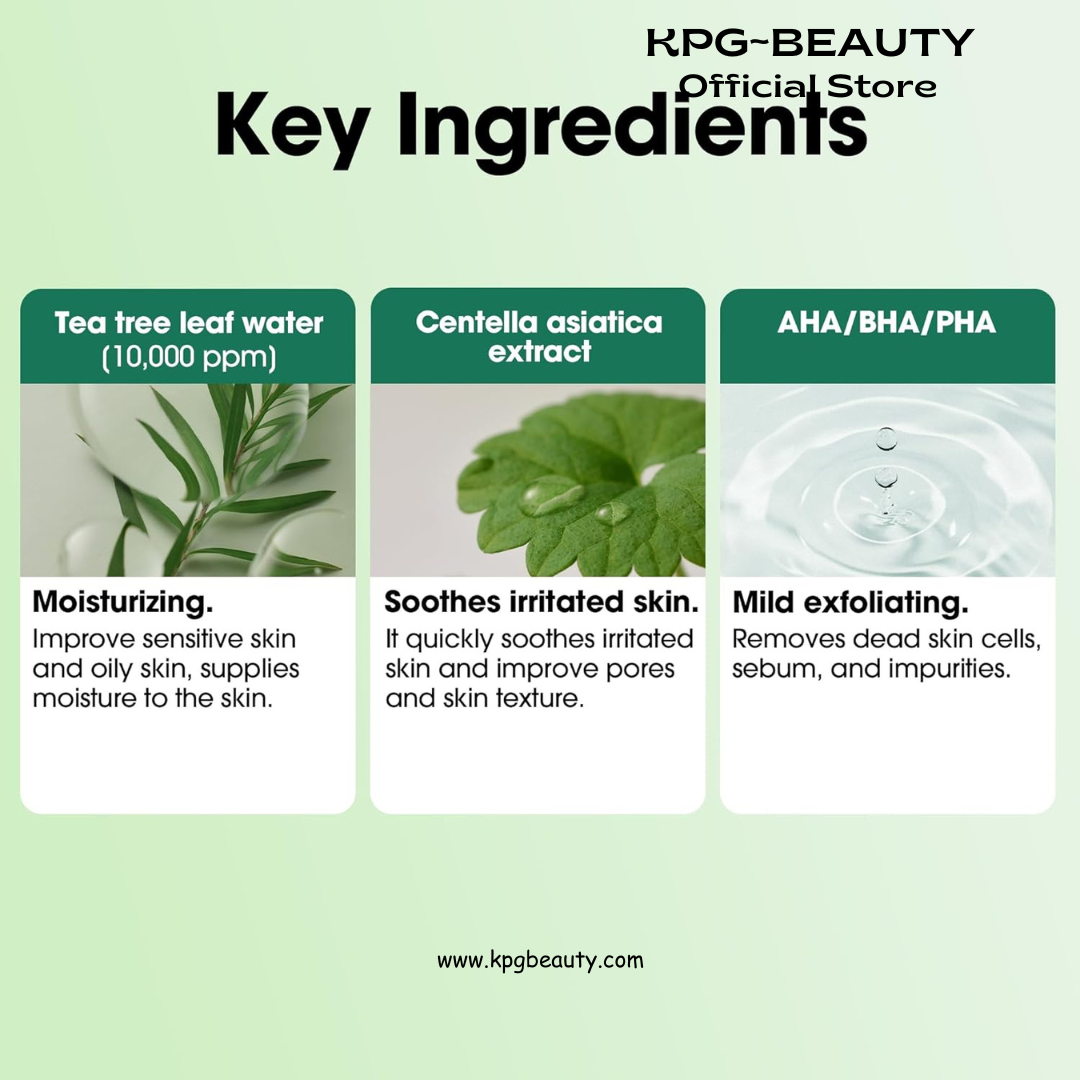 SOME BY MI AHA BHA PHA 30 Days Miracle Serum - 1.69oz, 50ml - Daily Centella Ampoule Serum with Niacinamide for Soothing, Calming and Clear Skin - Pore, Sebum and Blackhead Care - Korean Skin Care KSecret
