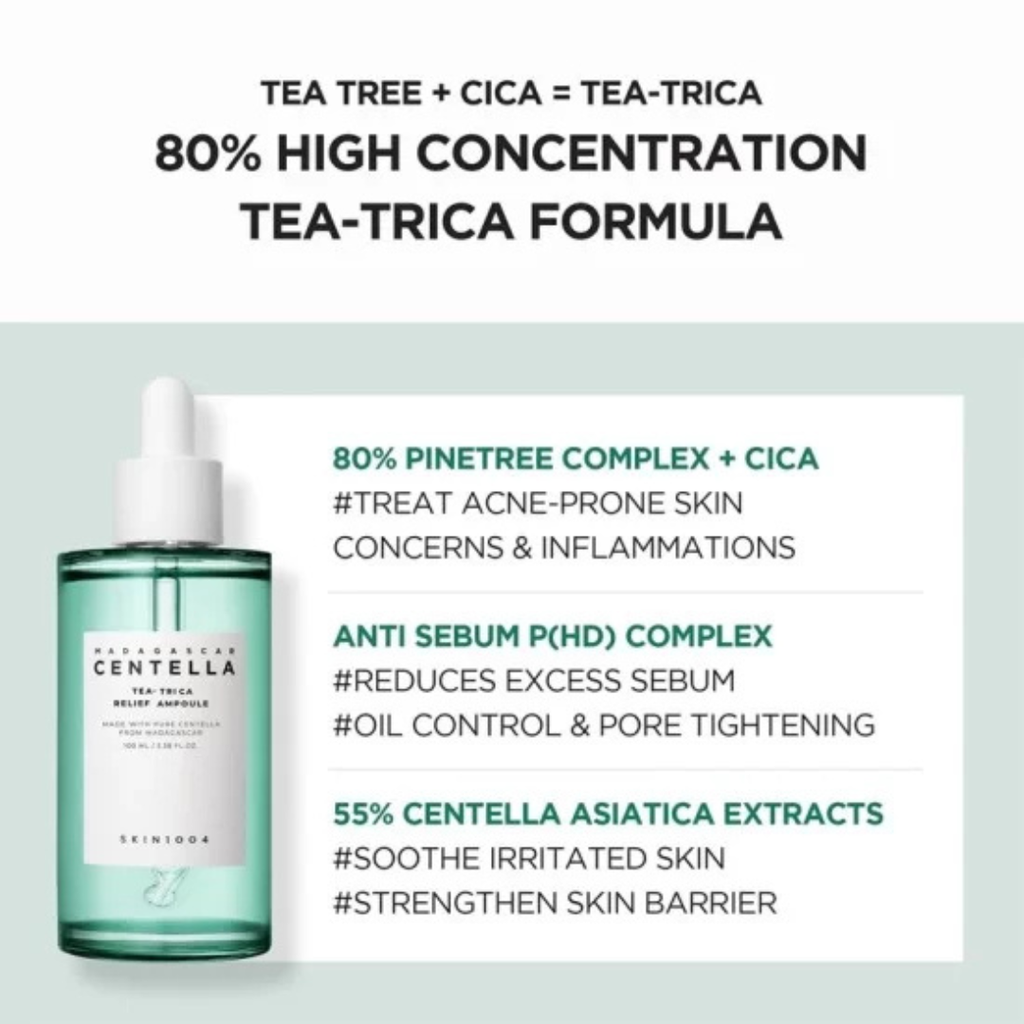 SKIN1004 Madagascar Centella Tea-Trica Relief Ampoule 30ml KPG BEAUTY SKIN1004