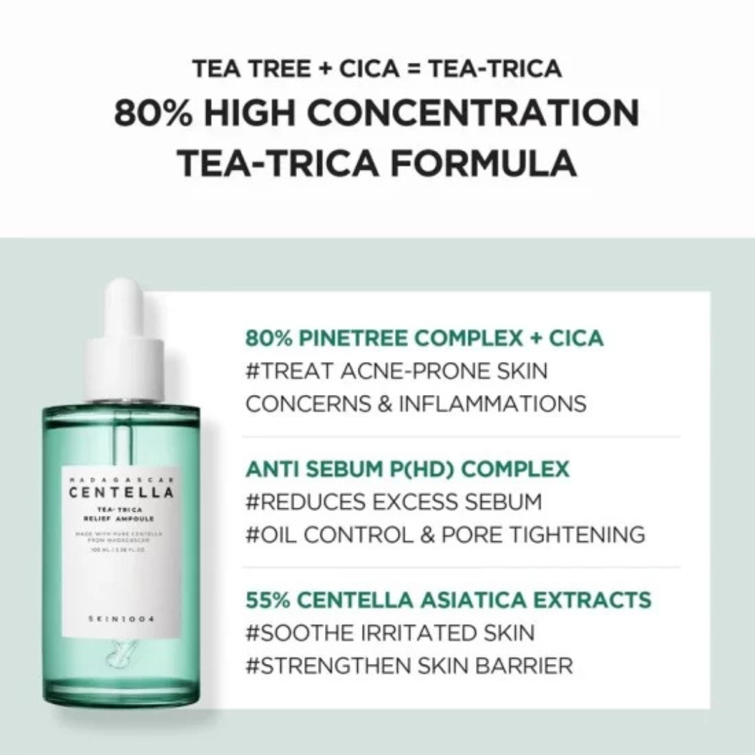 SKIN1004 Madagascar Centella Tea-Trica Relief Ampoule 30ml KPG BEAUTY SKIN1004