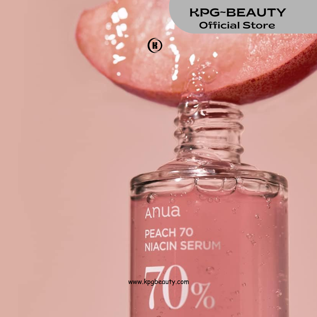 Anua Peach 70 Niacinamide Serum 30ml / brightening hydrating face serum/daily clean beauty