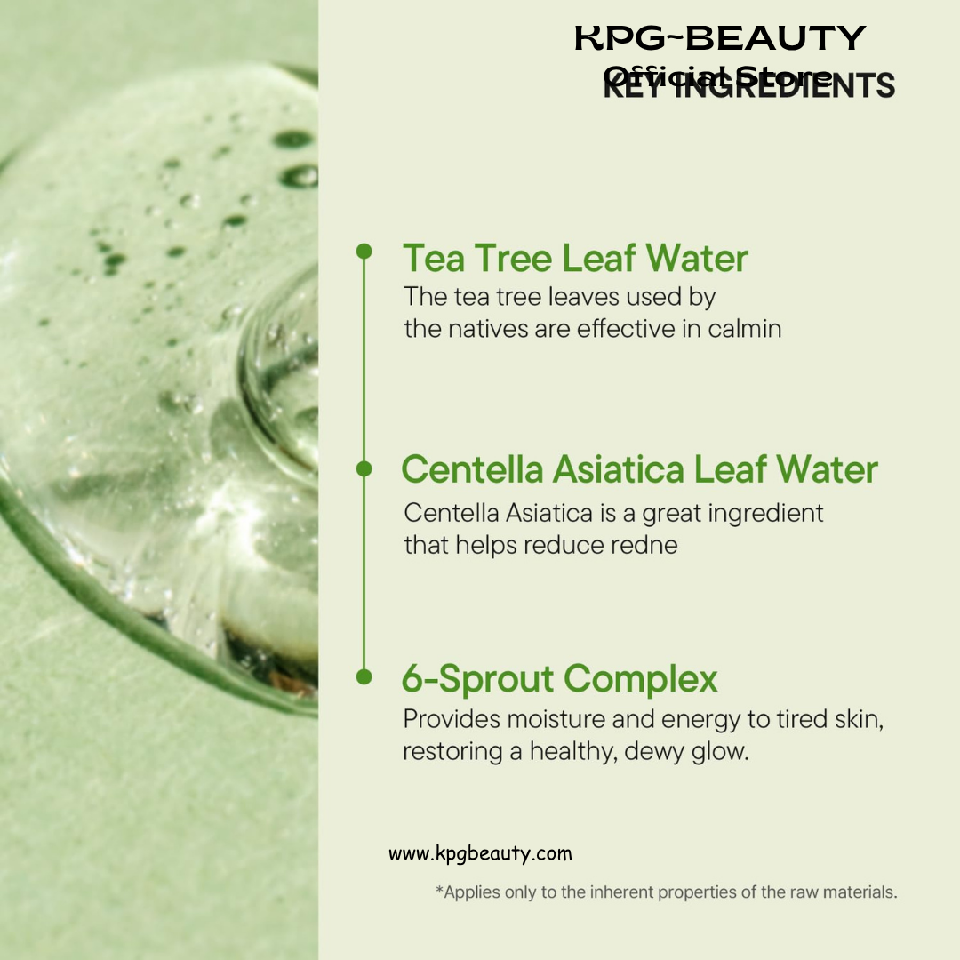 IUNIK Tea Tree Relief Serum – Tea Tree & Centella Asiatica Lightweight Vegan Ampoule for Soothing, Calming & Oil Balance, Korean Skincare for Acne-Prone Skin, 50ml IUNIK