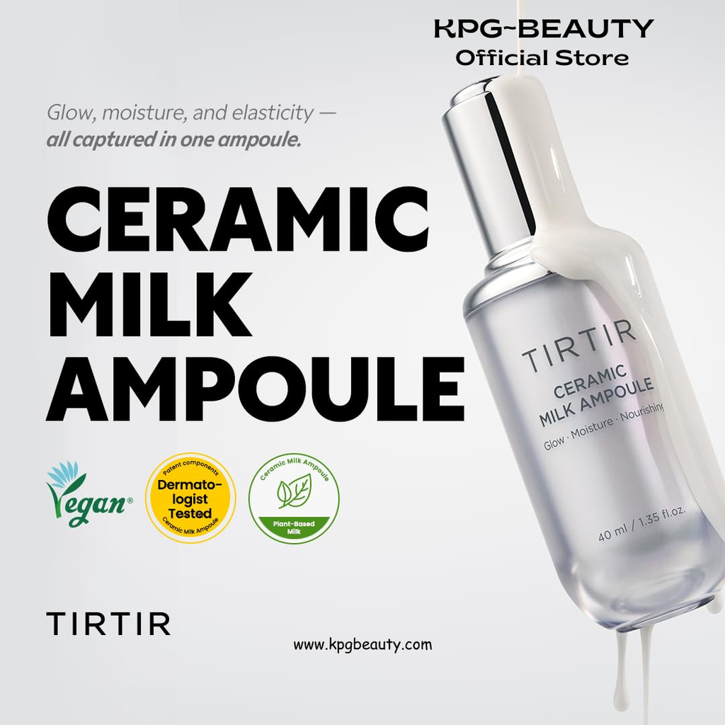 TIRTIR Ceramic Milk Ampoule 40ML TIRTIR