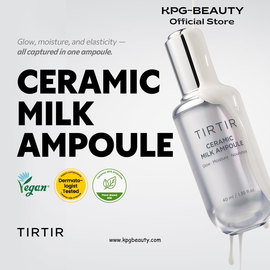 TIRTIR Ceramic Milk Ampoule 40ML TIRTIR