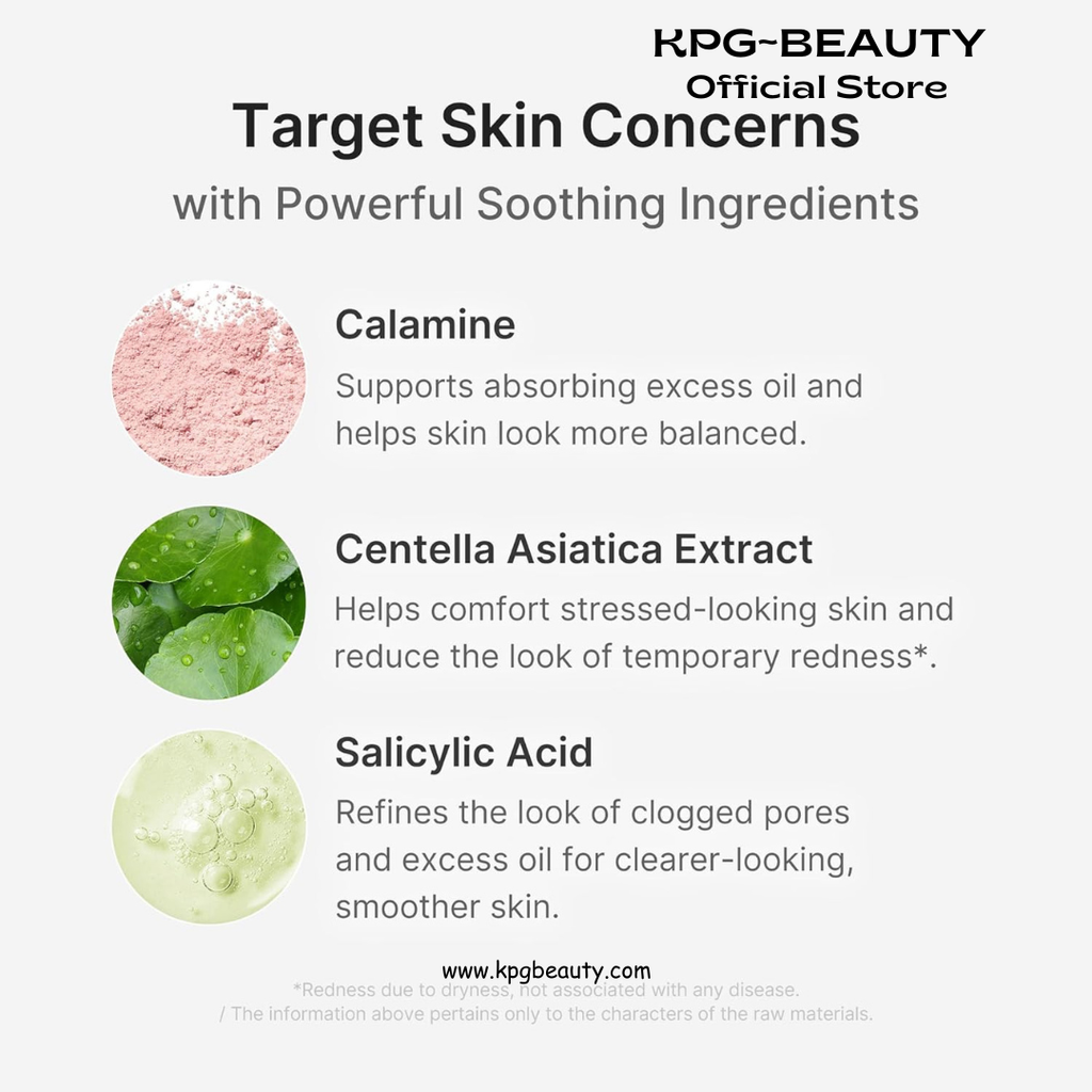 medicube 3H Overnight Drying Lotion | Targeted Spot Care for Troubled & Oily-Prone Skin | Calming & Soothing Care with Calamine, Centella & Tea Tree | Korean Skincare 20ml, 0.67 fl. oz. Medicube