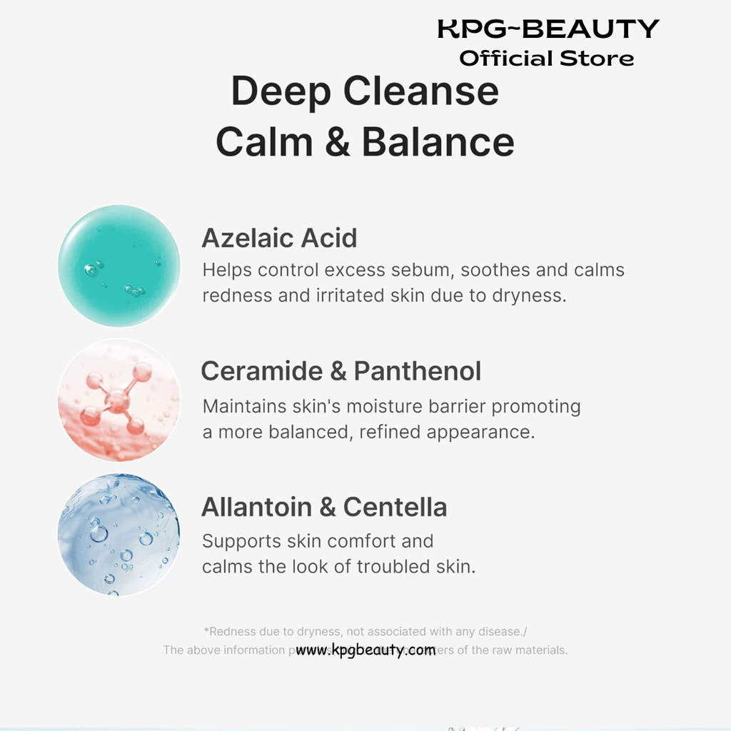 medicube Facial Cleanser Azelaic Acid Capsule Foam Cleanser | Soothing Daily Cleansing Foam For Troubled Skin & Excess Sebum Control | Uneven Skin with Niacinamide, Glycerin | Korean Skincare, 4.23 oz Medicube