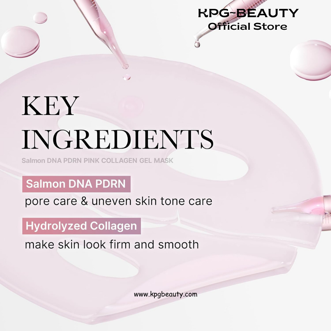 medicube Jelly Gel Mask Salmon DNA PDRN Pink Collagen Glass Glow Care KPG BEAUTY Medicube