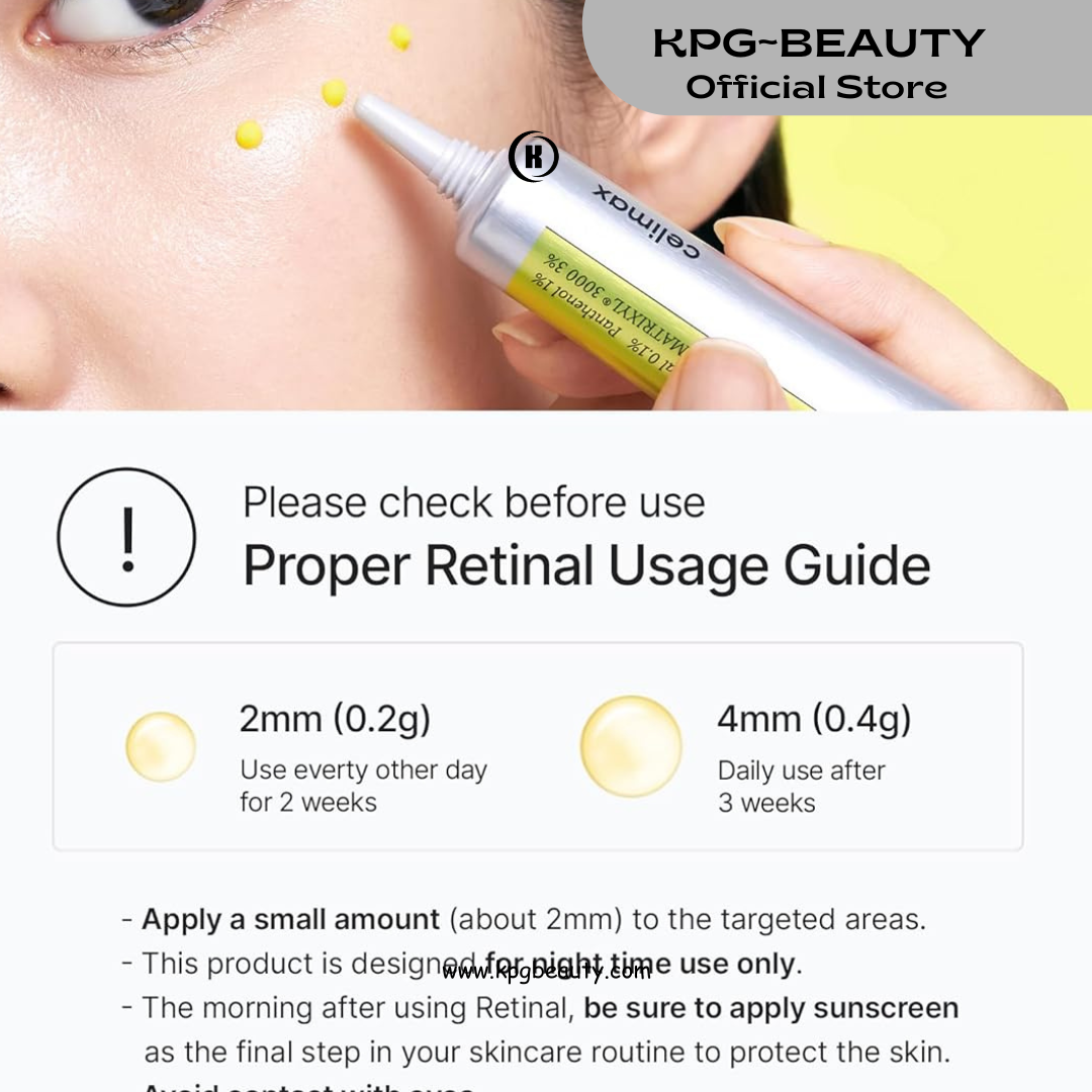 Celimax Vita A Retinal Shot Tightening Booster 15ml | 0.1% Retinal Serum KPG BEAUTY Celimax