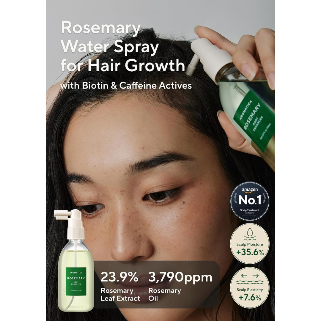 AROMATICA Rosemary Root Enhancer Hair Spray 100ml KPG BEAUTY AROMATICA