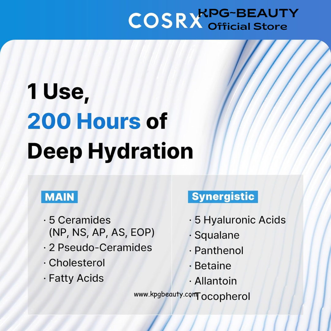 COSRX Ceramide Skin Barrier Moisturizer for Face with 7 Ceramides, Hyaluronic Acid & Panthenol for All Skin Types, 2.7 oz, Korean Face Moisturizer Cream, Korean Skin Care, Mothers Day Gifts for Mom COSRX