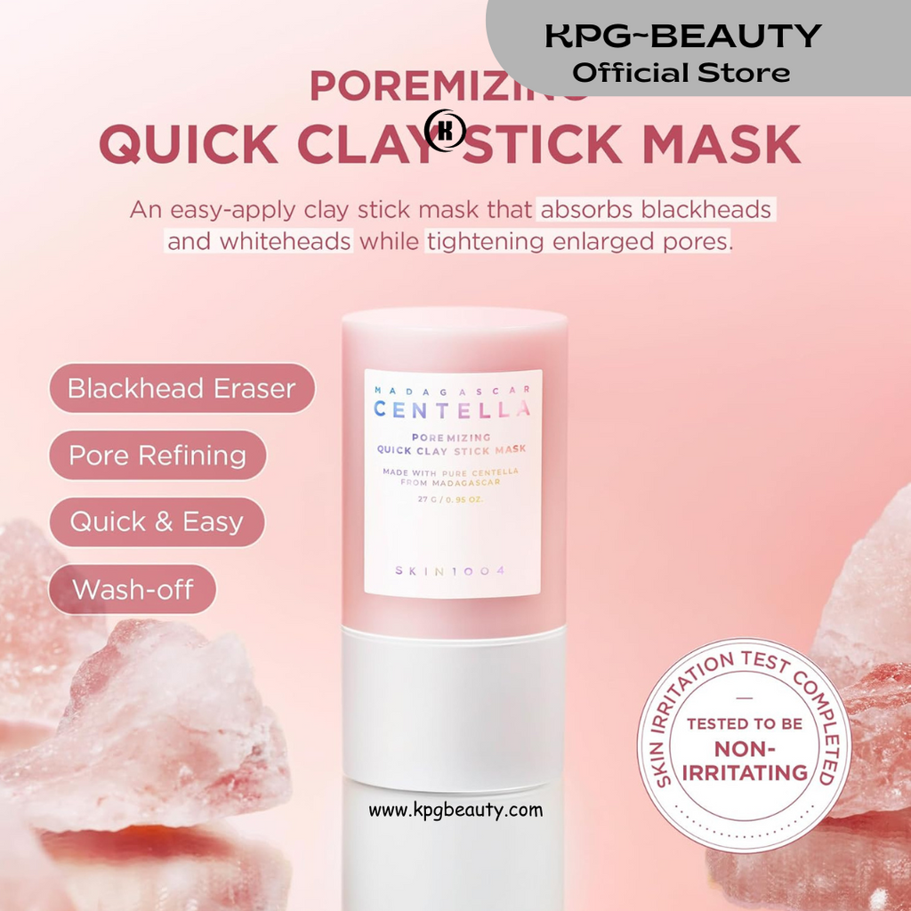 SKIN1004 Madagascar Centella Pore | Tightening Clay Stick Mask with Red Bean & 5 Clays, 27g KPG BEAUTY