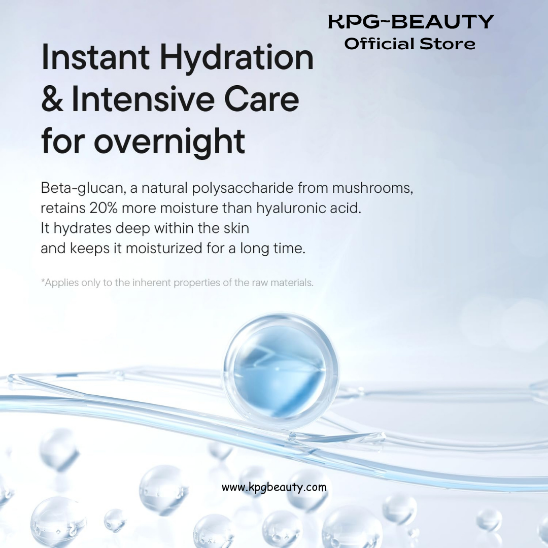 IUNIK Beta-Glucan Power Moisture Serum – Beta-Glucan & 7 Types of Peptides Deep Hydration Vegan Serum for Dry, Mature & Sensitive Skin, Korean Skincare, 50ml / 1.69 fl oz IUNIK