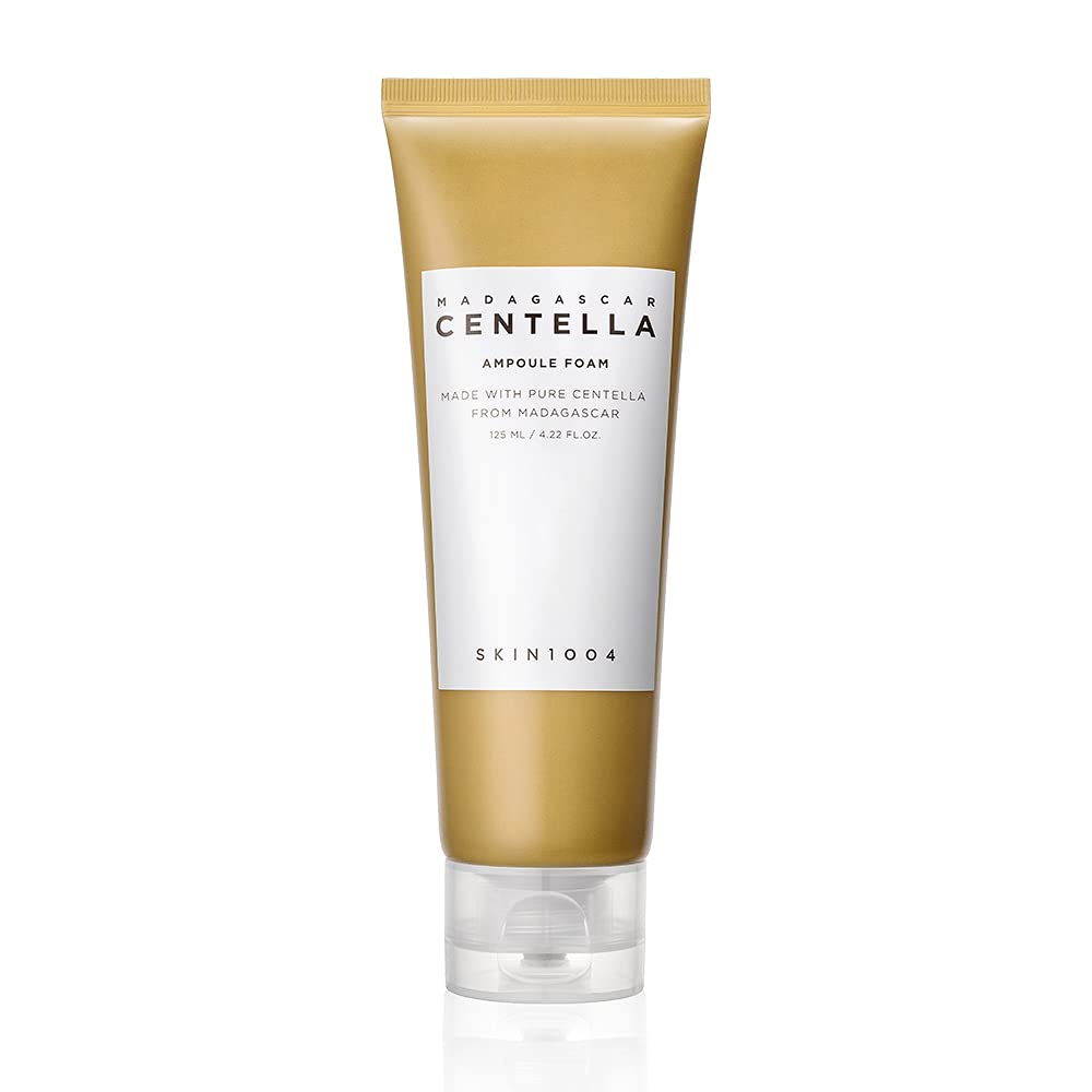 SKIN1004 Madagascar Centella Ampoule Low pH Foam Cleanser, Natural Soda Powder Coconut Surfactant and EWG Green Grade