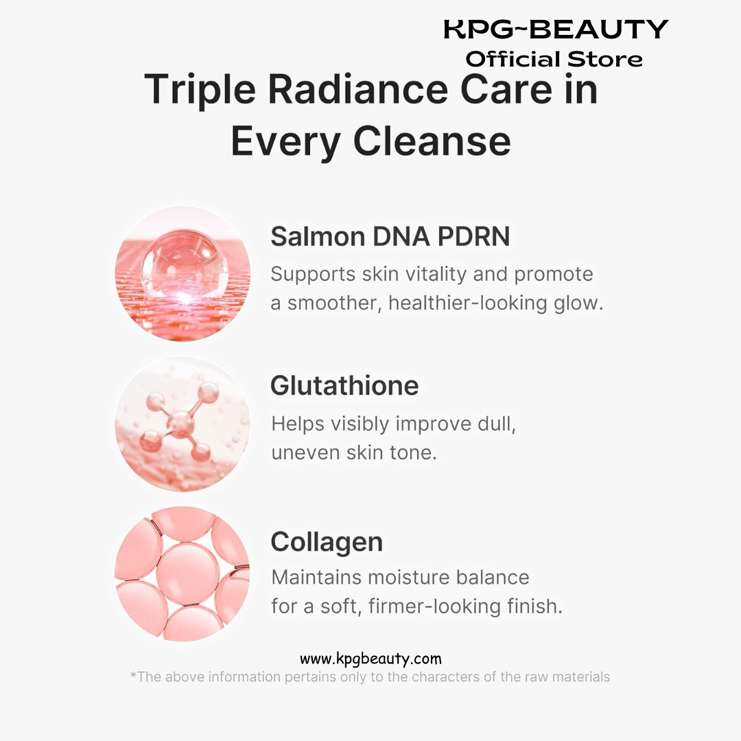 medicube PDRN Deep Cleanse Duo: Pink Glutathione Capsule Foam Cleanser and Multi Pore Brush | Pore Care, Gentle Exfoliation & Deep Cleansing Routine | Korean Skincare Set Medicube