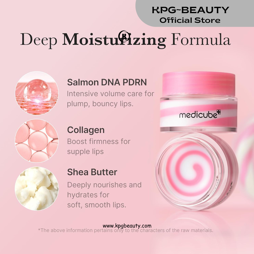 Medicube PDRN lip sleeping mask glow balm | Salmon PDRN, Collagen,10 grams KPG Beauty