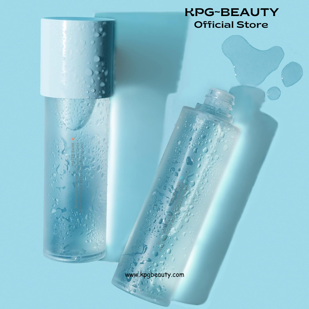 LANEIGE Water Bank Blue Hyaluronic Exfoliating Toner 160ML: Gentle PHA Toner to Smooth, Soften, & Deeply Hydrate Skin LANEIGE