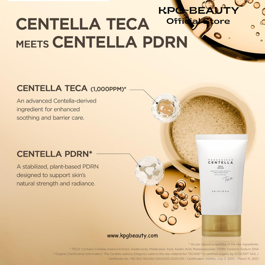 SKIN1004 Madagascar Centella TECA Cream Barrier Repair Cica Moisturizer KPG BEAUTY SKIN1004