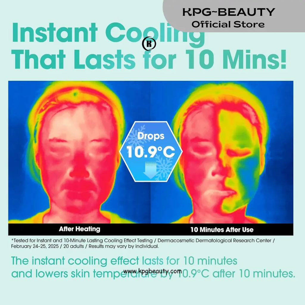 SOME BY MI PDRN Spirulina Soothing Sherbet Mask – 10 Sticks – Korean Vegan Wash-Off Face Mask that Cools by 10.9°C in 10 Minutes – Revitalizes Skin with Spirulina, Seaweed & PHA – Korean Skin Care KPG BEAUTY Some By MI