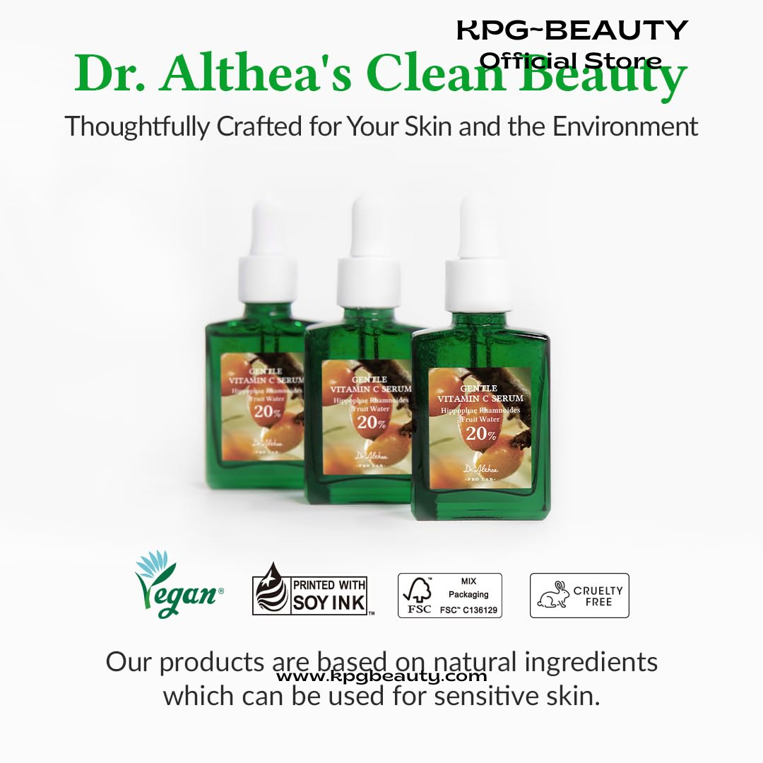 Dr.Althea Gentle Vitamin C Serum | Benefits Skin Tone and Pigmentation | Gentle on Skin For Even Skin Tone | Korean Vegan Skin Care for All Skin Types (Gentle Vitamin C) 30 ml