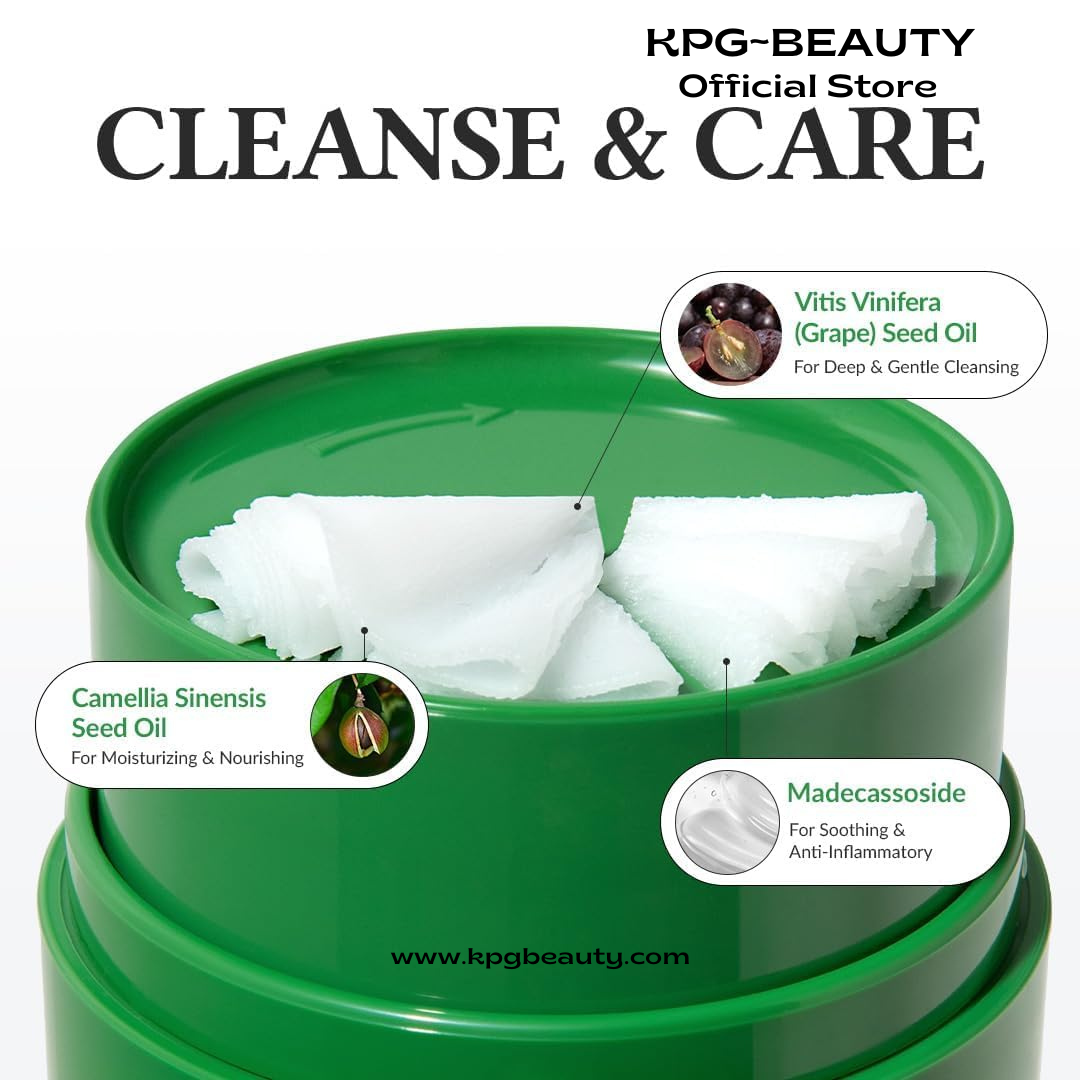 Dr.Althea Pure Grinding Cleansing Balm | Hygenic One-Step Makeup Cleansing Oil with Madecassoside | Non-Greasy Sorbet Texture | Soothing for All Skin Types | Korean Vegan Skin Care 50 ml