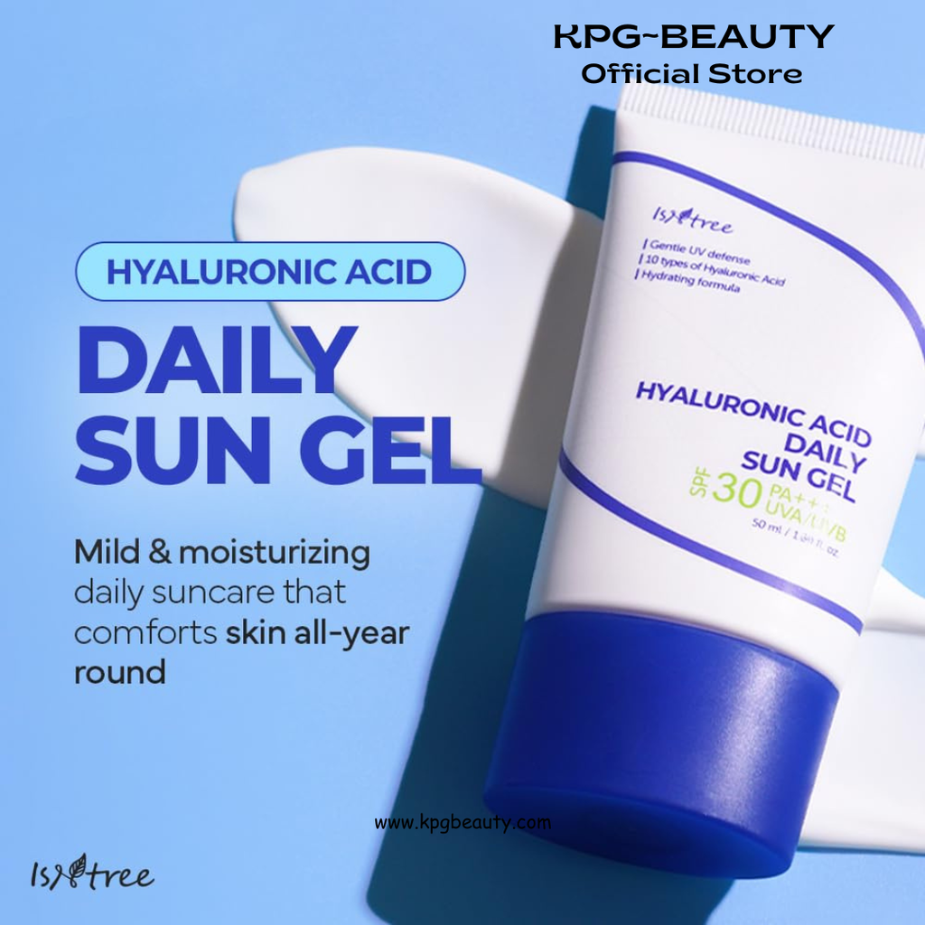 ISNTREE Onion Newpair Sunscreen 50ml, 1.69 fl oz + Hyaluronic Acid Daily Sun Gel 50ml, 1.69 fl oz ISNTREE
