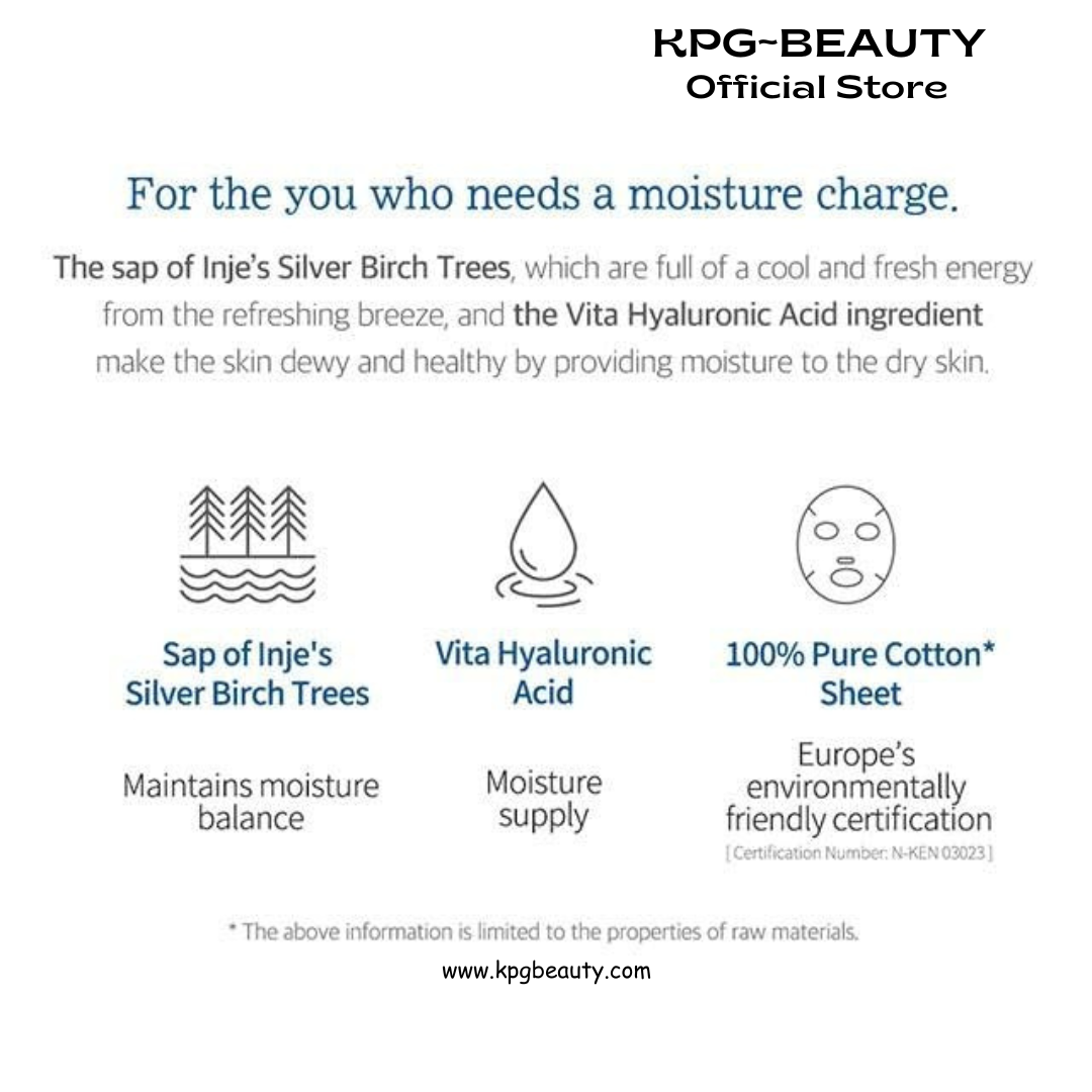 ROUND LAB Birch Moisturizing Sheet Mask | Hydration-locking and cooling mask sheet, Lightweight watery formula, No chemical additives (10ea) Round Lab