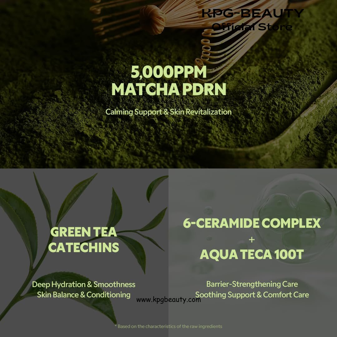 TIRTIR Matcha PDRN Bubble Tea Scrub | Soft Low-pH 6.6 Exfoliator, 5,000ppm Vegan Matcha PDRN, 6 Ceramide Complex, Redness Relief for Sensitive Skin, Korean Skincare, All Skin Types, (100g, 3.52oz) TIRTIR