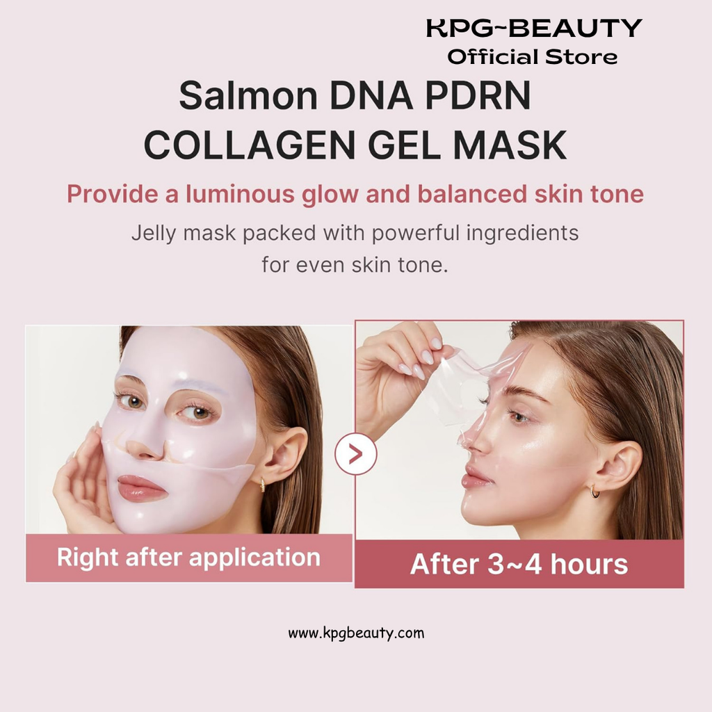 medicube Jelly Gel Mask Salmon DNA PDRN Pink Collagen Glass Glow Care KPG BEAUTY Medicube