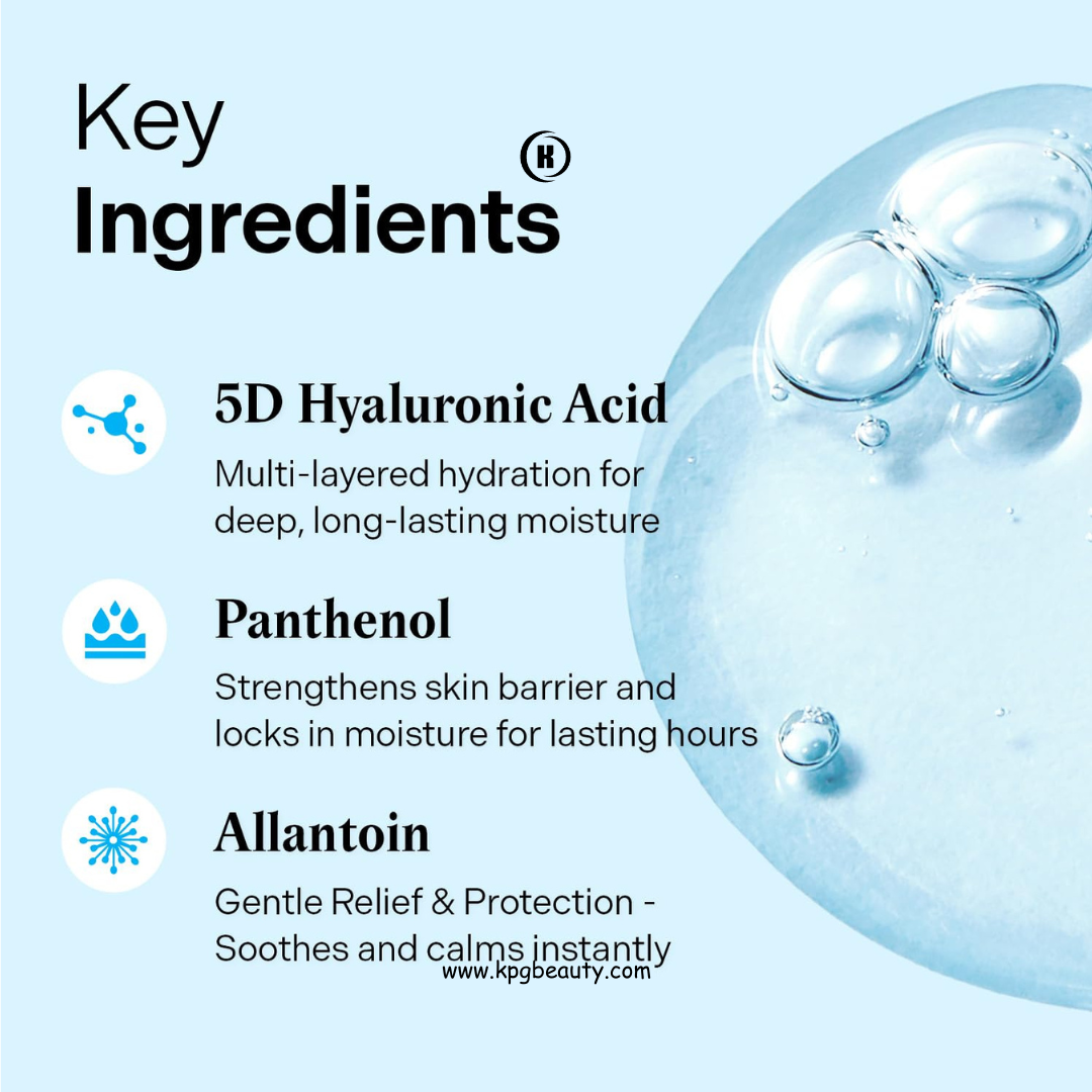Torriden DIVE IN Hyaluronic Acid Serum 50ml (1.69 fl.oz.) | Deep Hydration to Get Glow Skin | Hyaluronic Acid, Panthenol, Allantoin | Korean Facial Serum