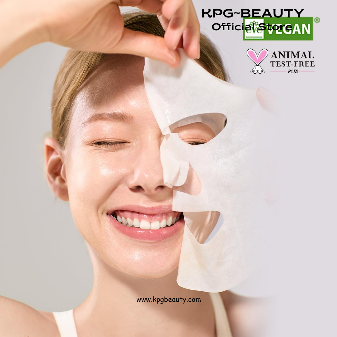 IUNIK Centella Calming Sheet Mask – Centella Asiatica & Vitamin B5 Soothing & Hydrating Vegan Sheet Mask for Sensitive & Dry Skin, Korean Skincare, 10 Sheets IUNIK