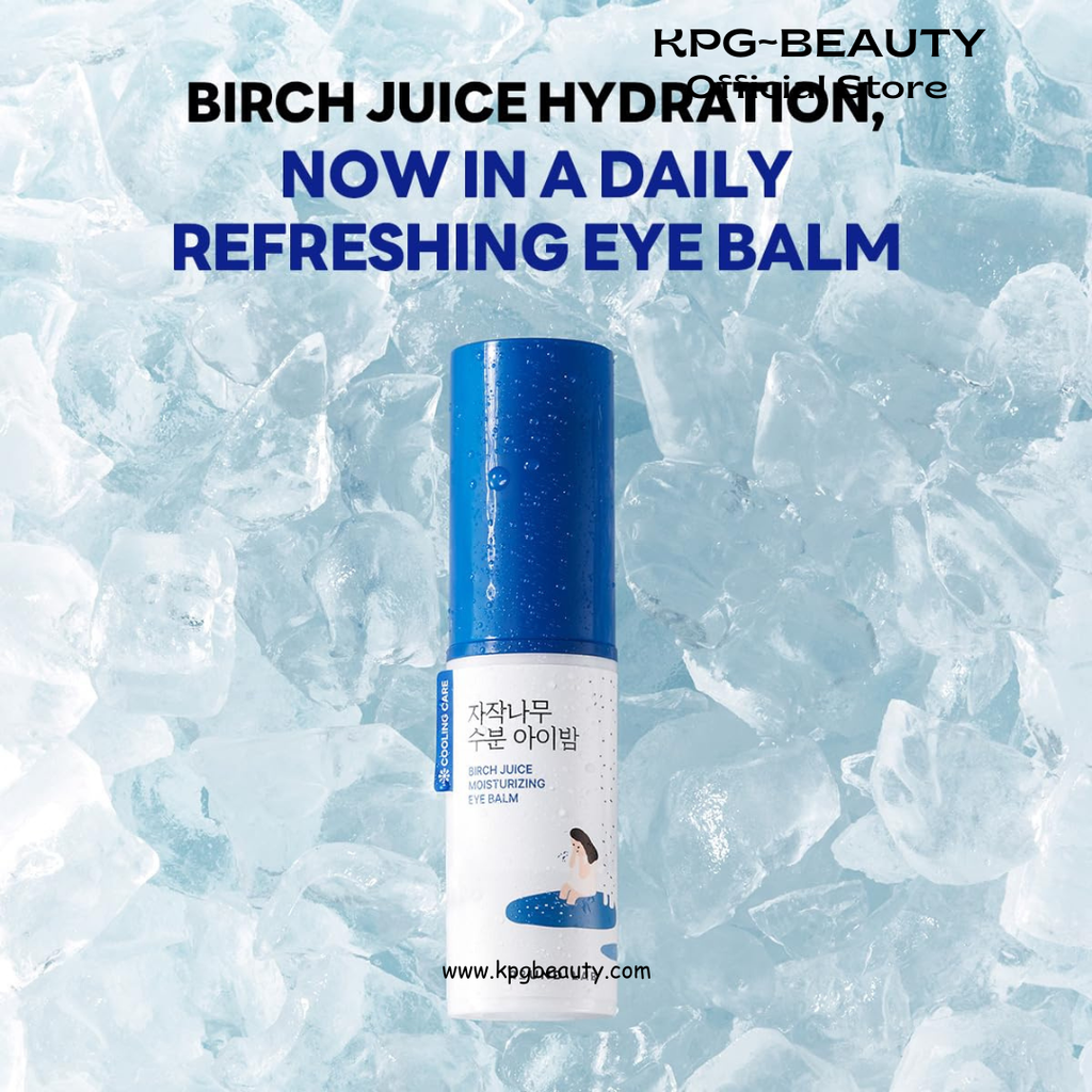 ROUND LAB Birch Juice Icy Cooling Eye Stick – Depuffing Glow Booster Balm for Puffy Eyes, Dark Circles, Fine Lines | On-the-Go Moisturizer | Korean Skincare | 0.35 oz Round Lab