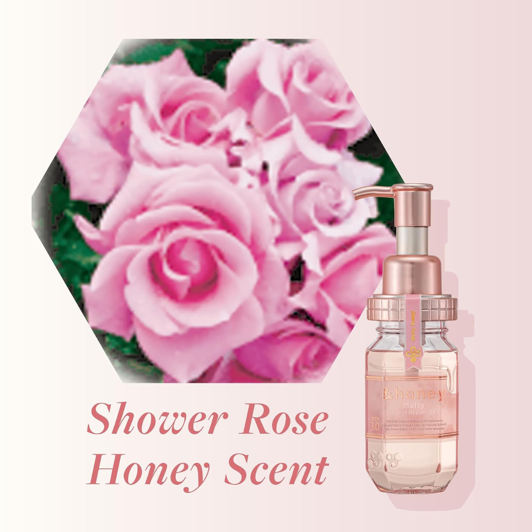 &honey Melty Moist Repair Hair Oil 100ml KPG BEAUTY &honey